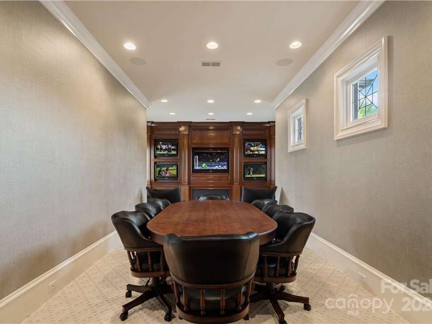 18019 Harbor Light Boulevard, Cornelius, NC 28031.  MLS# CAR3895525, YatesRealty ID 1. Office Entertainment Room