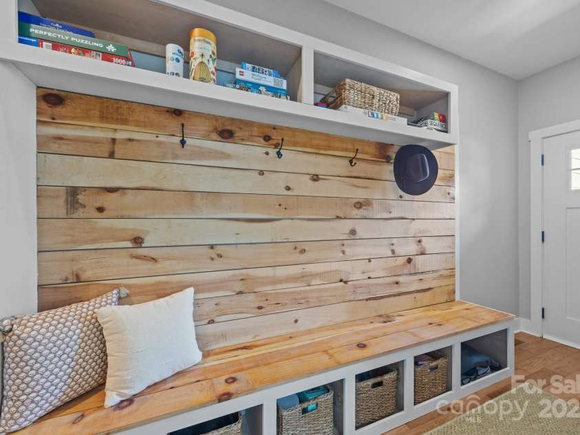 5 Meeting Street, Asheville, NC 28803.  MLS# CAR4298172, YatesRealty ID 10. Drop zone with storage