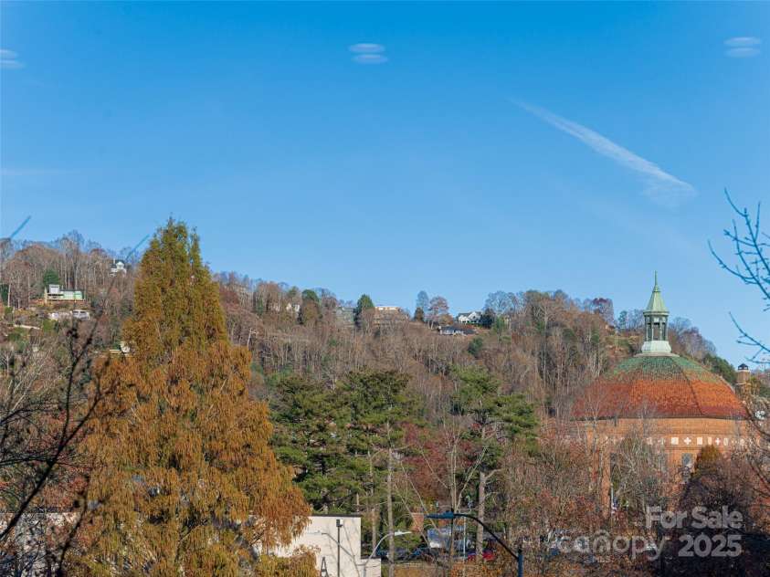 60 Market Street, Asheville, NC 28801.  MLS# CAR4321764, YatesRealty ID 1000. View from Living Room