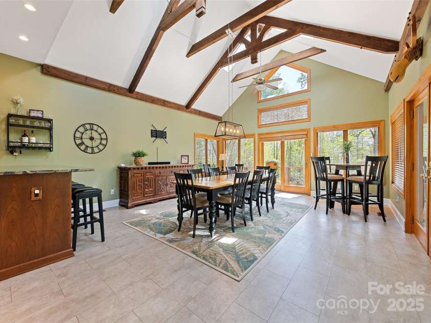 79 Cranberry Lane, Waynesville, NC 28785.  MLS# CAR4245690, YatesRealty ID 10010. This home for entertaining is a dream