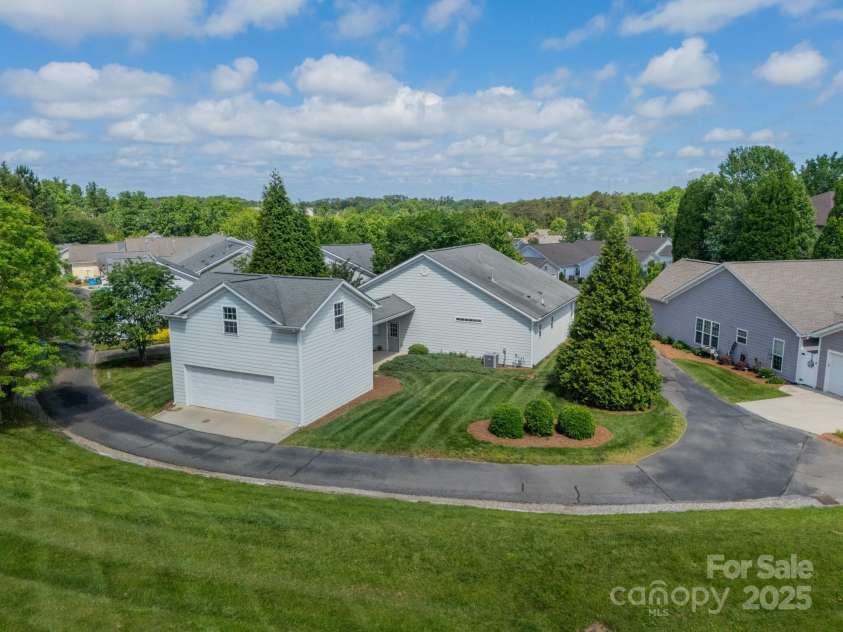 13360 Old Compton Court, Pineville, NC 28134.  MLS# CAR4251798, YatesRealty ID 10011. From the back of the home