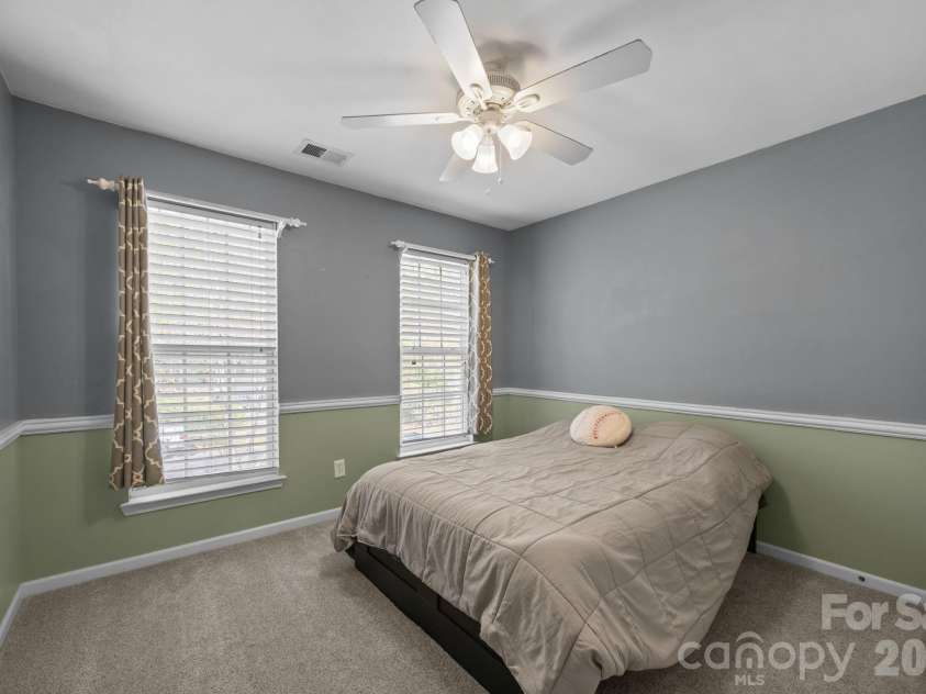 7811 Antique Circle, Waxhaw, NC 28173.  MLS# CAR4358632, YatesRealty ID 10011. Bedroom 2