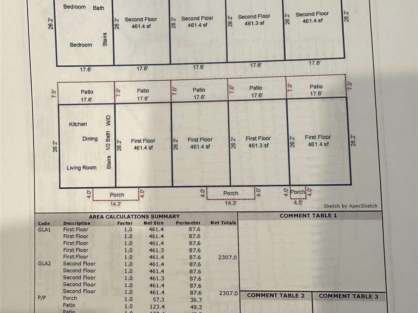18 Berkley Avenue, Granite Falls, NC 28630.  MLS# CAR4336892, YatesRealty ID 1002. Measurements - Lower Building