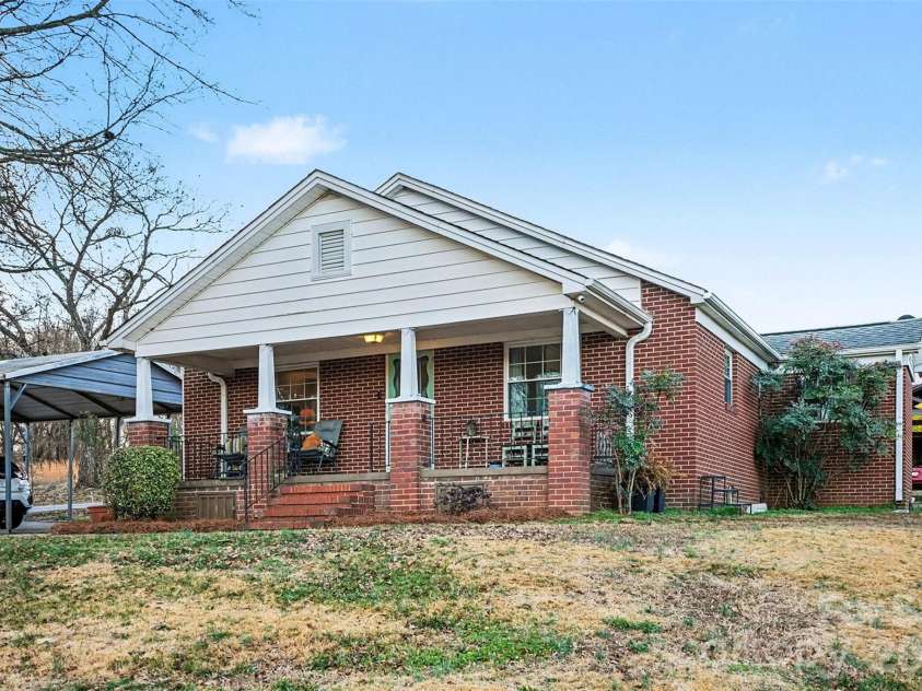 803 White Jenkins Road, Bessemer City, NC 28016.  MLS# CAR4338487, YatesRealty ID 10021. Front/Side