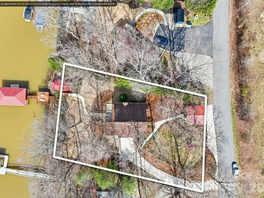6880 Shade Tree Lane, Sherrills Ford, NC 28673.  MLS# CAR4352839, YatesRealty ID 10025. View from above