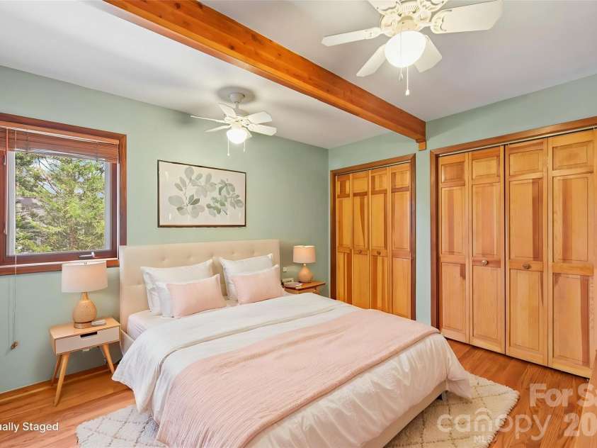 6880 Shade Tree Lane, Sherrills Ford, NC 28673.  MLS# CAR4352839, YatesRealty ID 10025. Virtually staged main floor bedroom