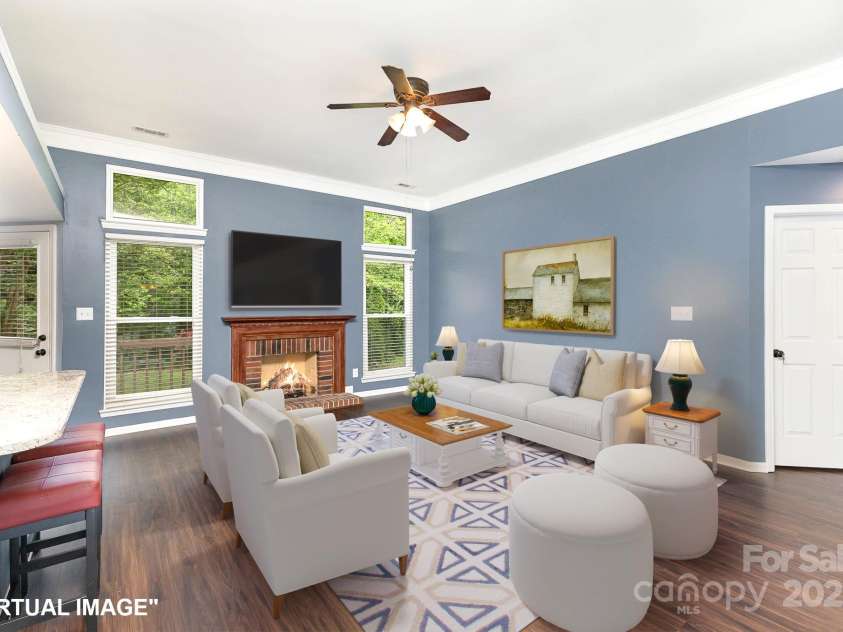 3200 Tallia Court, Charlotte, NC 28269.  MLS# CAR4249625, YatesRealty ID 10032. Virtually Staged!