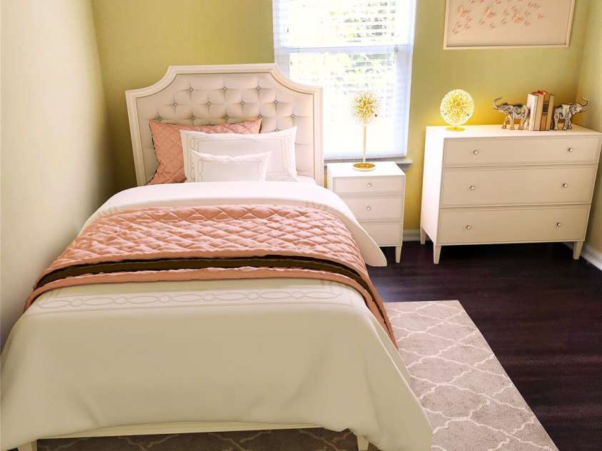 3200 Tallia Court, Charlotte, NC 28269.  MLS# CAR4249625, YatesRealty ID 10032. Virtually Staged bedroom!