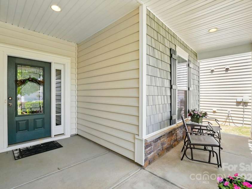 4093 Perth Road, Fort Mill, SC 29707.  MLS# CAR4252615, YatesRealty ID 10037. Entrance w/ porch