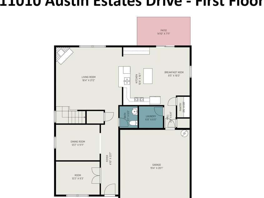 11010 Austin Estates Drive, Charlotte, NC 28213.  MLS# CAR4367645, YatesRealty ID 10039. 