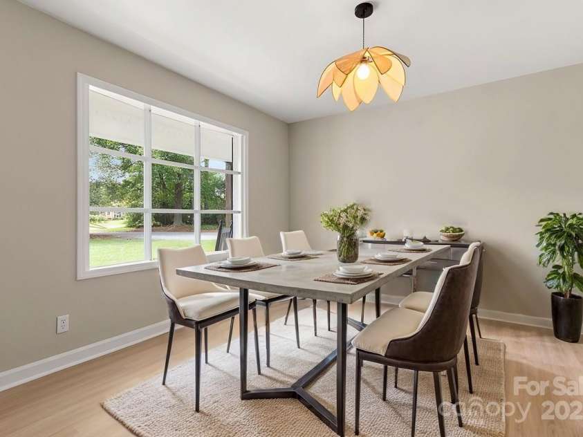 2178 Eastview Road, Rock Hill, SC 29732.  MLS# CAR4180538, YatesRealty ID 10065. Dining room virtually staged