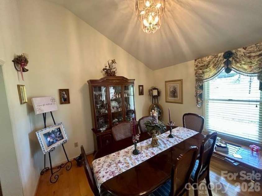 3558 Playmore Beach Road, Lenoir, NC 28645.  MLS# CAR4367215, YatesRealty ID 10067. Dining area