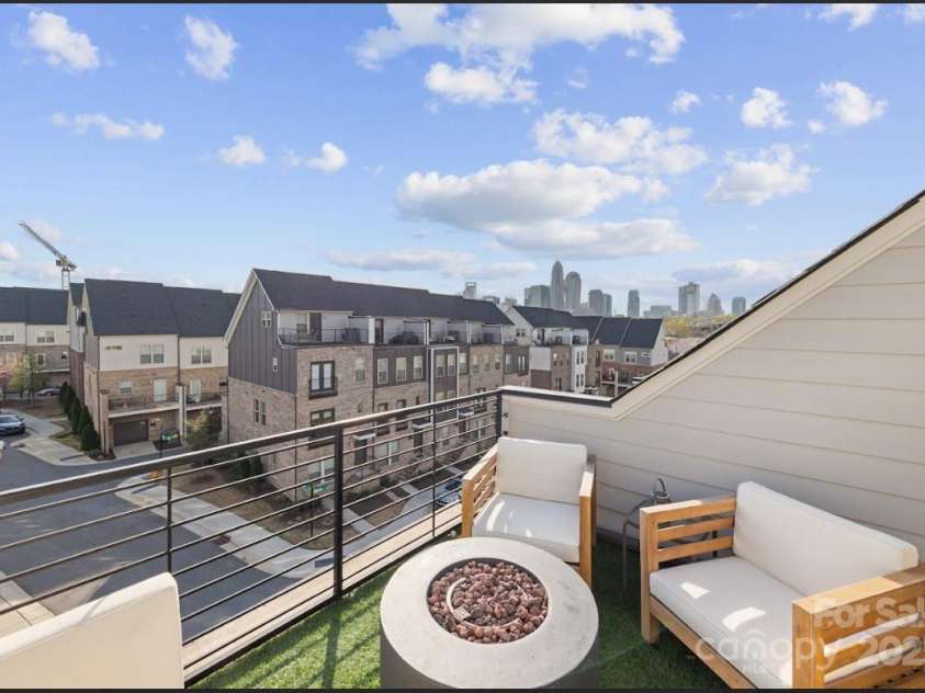 11039 Stetler Street, Charlotte, NC 28204.  MLS# CAR4244228, YatesRealty ID 10070. Rooftop