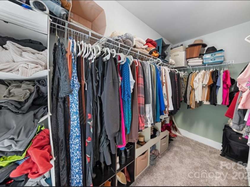 11039 Stetler Street, Charlotte, NC 28204.  MLS# CAR4244228, YatesRealty ID 10070. Second Walk in closet