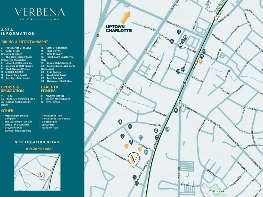 111 Verbena Street, Charlotte, NC 28217.  MLS# CAR4283255, YatesRealty ID 10076. Can't beat this location!