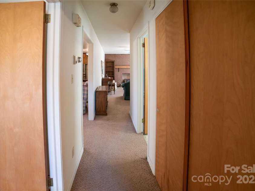 1052 Orchard Street, Valdese, NC 28690.  MLS# CAR4223155, YatesRealty ID 10087. Hallway into sleeping area