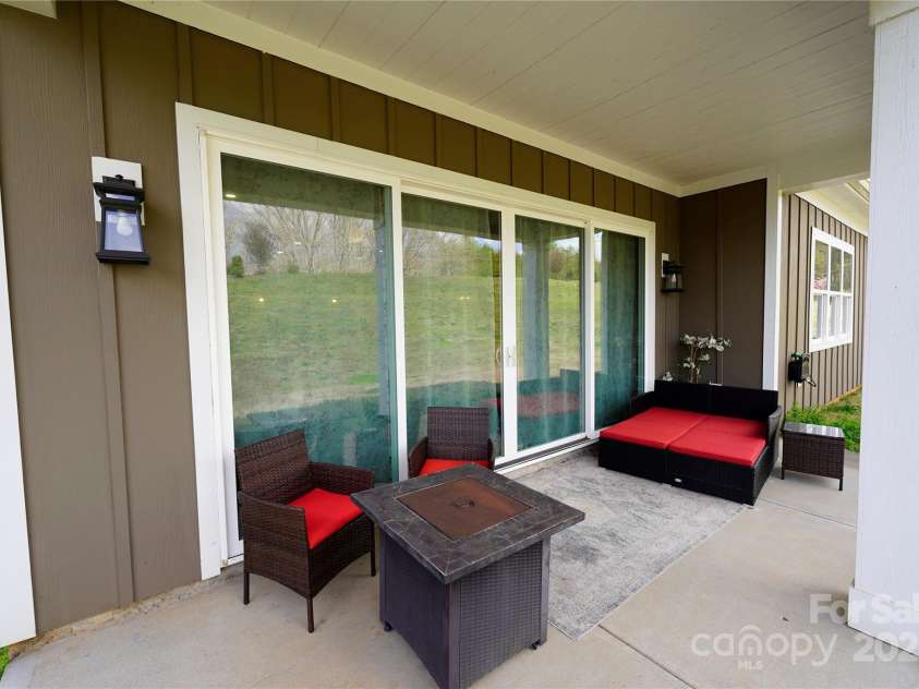 6642 Star Drive, Sherrills Ford, NC 28673.  MLS# CAR4253691, YatesRealty ID 10092. Covered back porch