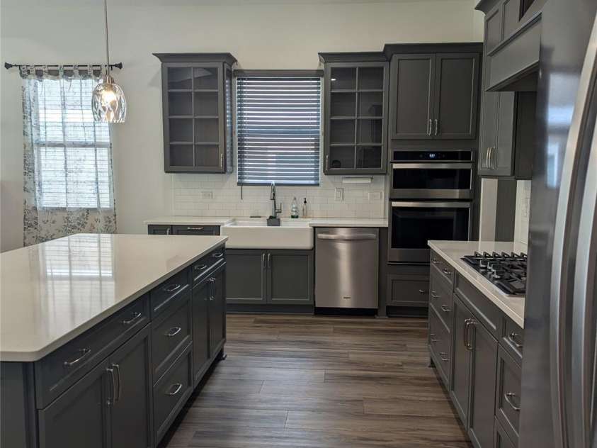 6642 Star Drive, Sherrills Ford, NC 28673.  MLS# CAR4253691, YatesRealty ID 10092. Gas stove top, wall oven, SS Dish Washer