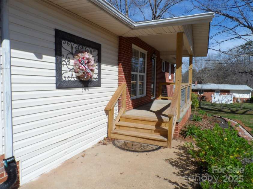 205 Phillips Street, Morganton, NC 28655.  MLS# CAR4201900, YatesRealty ID 10104. Front Porch