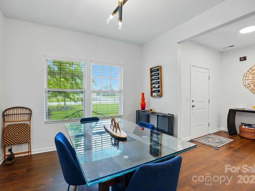 4506 Potter Road, Monroe, NC 28112.  MLS# CAR4251140, YatesRealty ID 10105. Dining Room opens to the foyer and kitchen