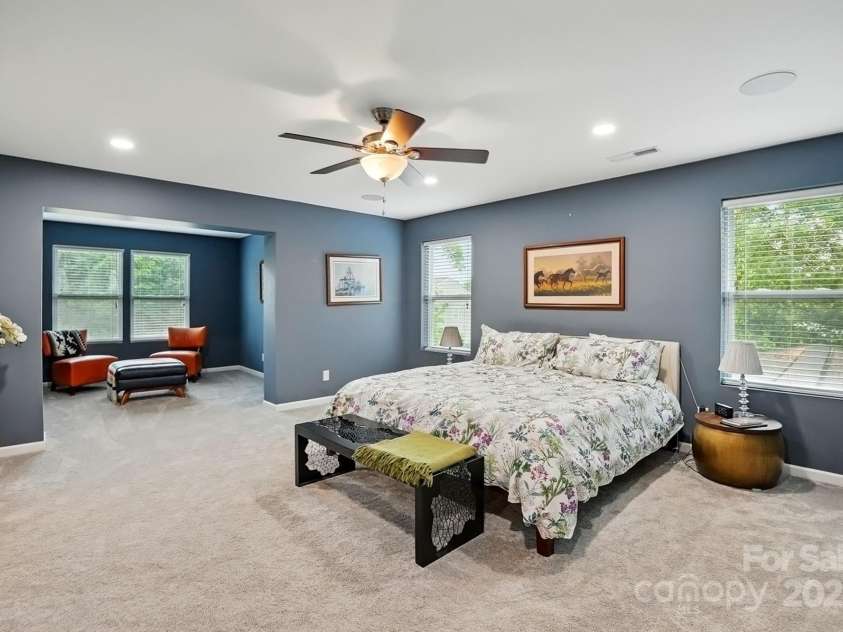 4506 Potter Road, Monroe, NC 28112.  MLS# CAR4251140, YatesRealty ID 10105. Primary Bedroom