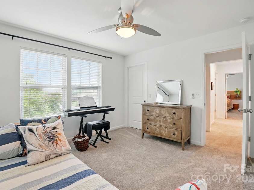 4506 Potter Road, Monroe, NC 28112.  MLS# CAR4251140, YatesRealty ID 10105. Secondary Bedroom with walk in closet