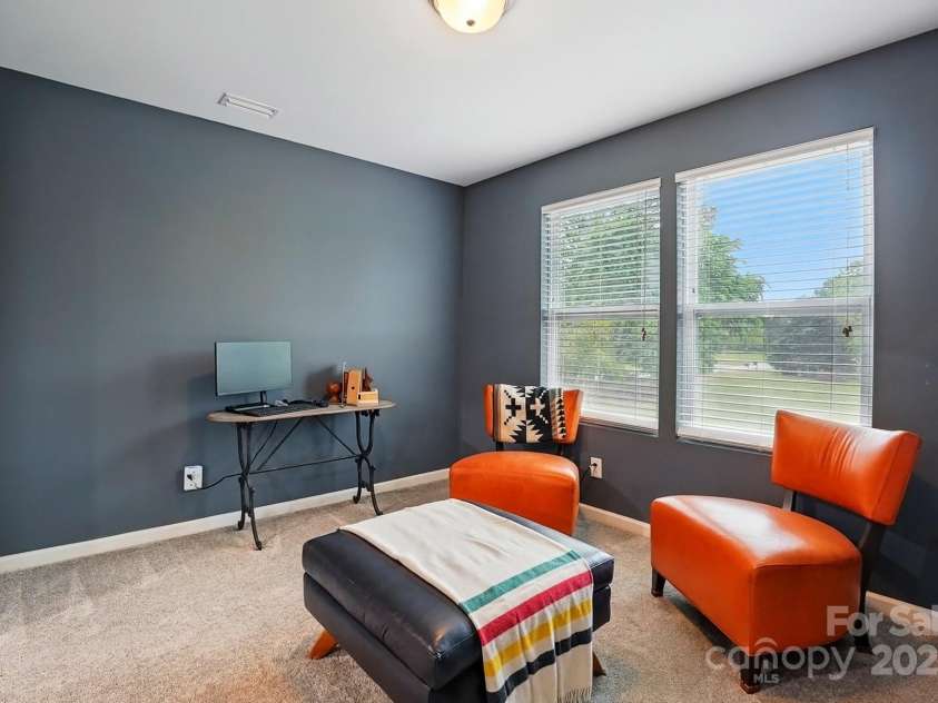 4506 Potter Road, Monroe, NC 28112.  MLS# CAR4251140, YatesRealty ID 10105. Sitting area in the Primary Bedroom