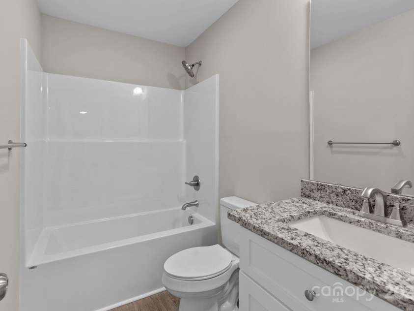 104 Cleveland Avenue, Albemarle, NC 28001.  MLS# CAR4248062, YatesRealty ID 10107. Secondary Bathroom