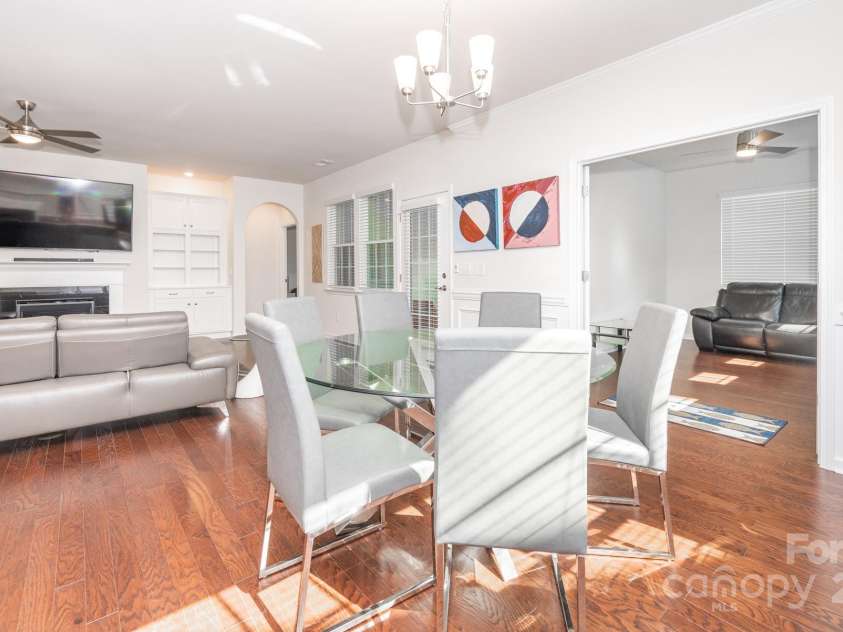 529 Cellini Place, Mount Holly, NC 28120.  MLS# CAR4246421, YatesRealty ID 10114. Dining area & great room