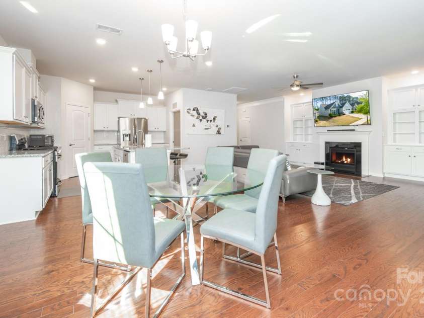 529 Cellini Place, Mount Holly, NC 28120.  MLS# CAR4246421, YatesRealty ID 10114. Dining/kitchen/great room