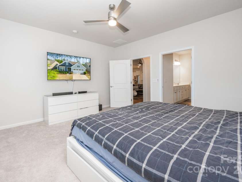 529 Cellini Place, Mount Holly, NC 28120.  MLS# CAR4246421, YatesRealty ID 10114. Primary bedroom