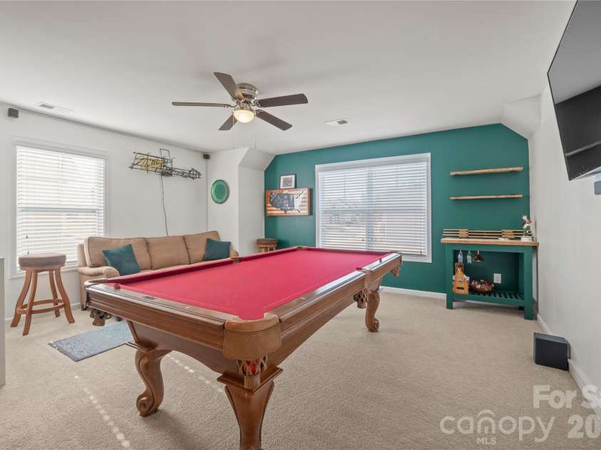 2358 Red Birch Way, Concord, NC 28027.  MLS# CAR4352060, YatesRealty ID 10116. Recreation Room