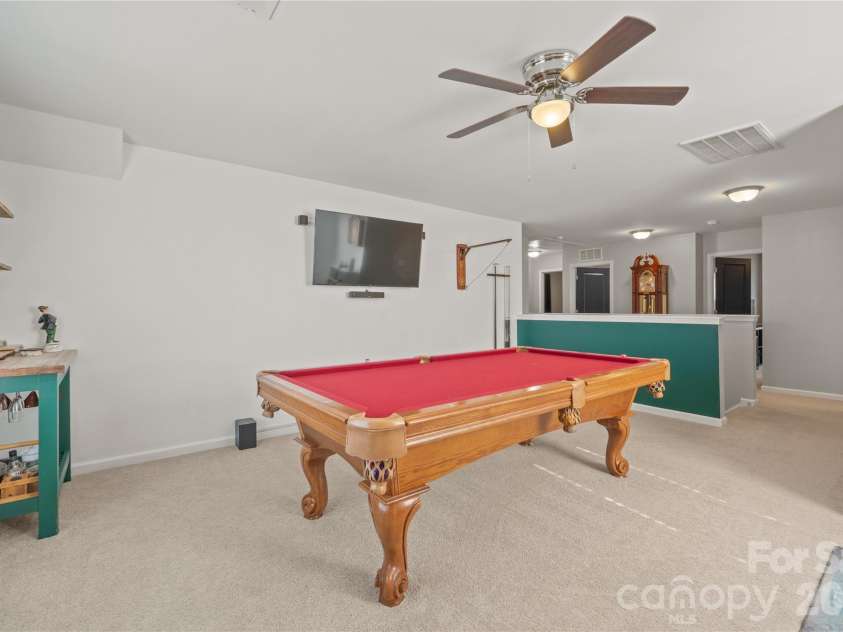 2358 Red Birch Way, Concord, NC 28027.  MLS# CAR4352060, YatesRealty ID 10116. Recreation Room
