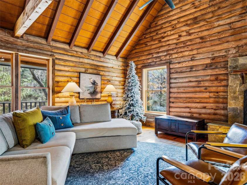 55 Valley Lane, Pisgah Forest, NC 28768.  MLS# CAR4352444, YatesRealty ID 10119. 