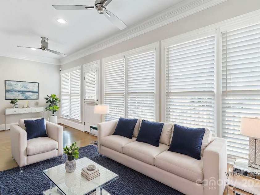 5916 Bridger Court, Charlotte, NC 28211.  MLS# CAR4184678, YatesRealty ID 10123. Virtually staged flex space