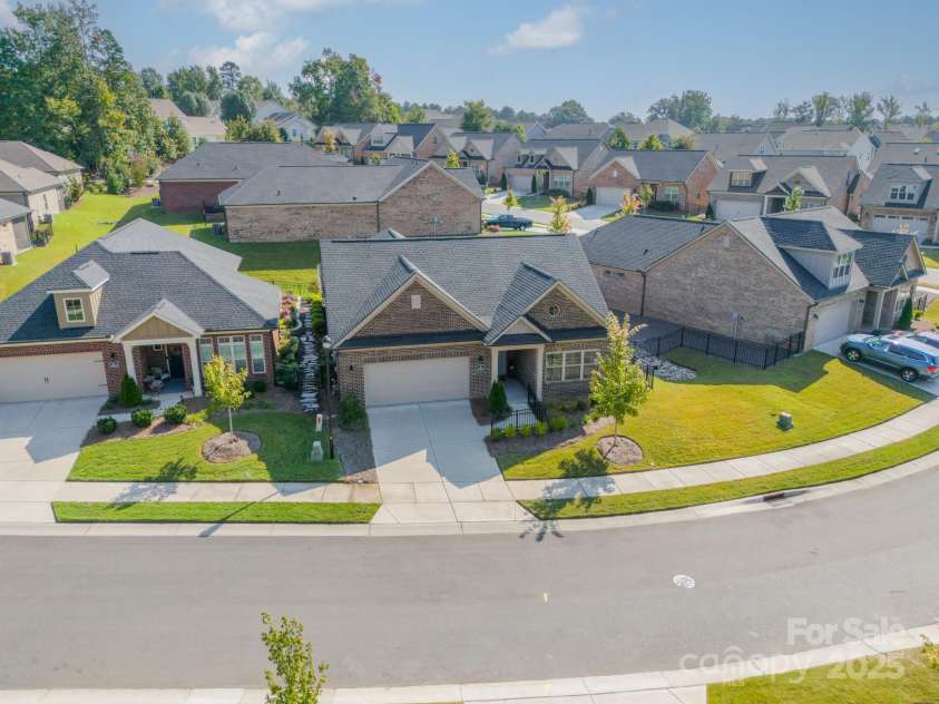 2014 Newstyle Way, Tega Cay, SC 29708.  MLS# CAR4190595, YatesRealty ID 10124. Aerial View of Home