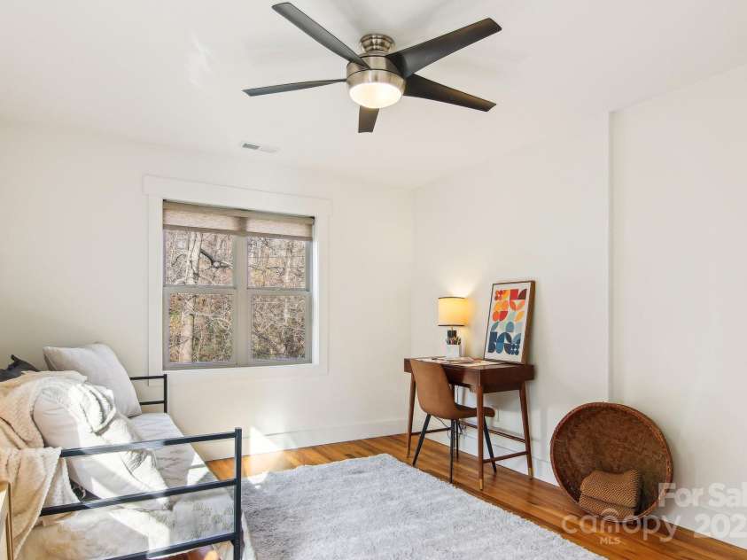 12 Mayfield Road, Asheville, NC 28804.  MLS# CAR4312974, YatesRealty ID 10128. 2nd large bedroom upstairs. 