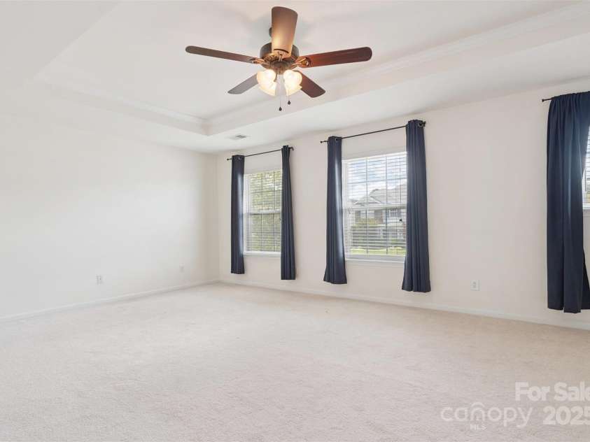 3043 Streamlet Way, Monroe, NC 28110.  MLS# CAR4271540, YatesRealty ID 1013. Primary Bedroom