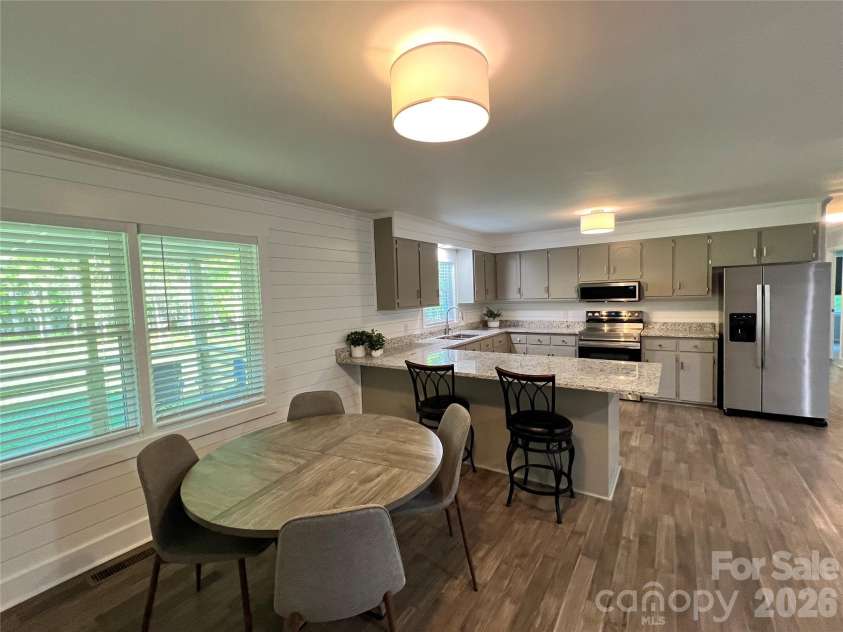 12227 NC 138 Highway, Norwood, NC 28128.  MLS# CAR4366080, YatesRealty ID 10130. Dining Area