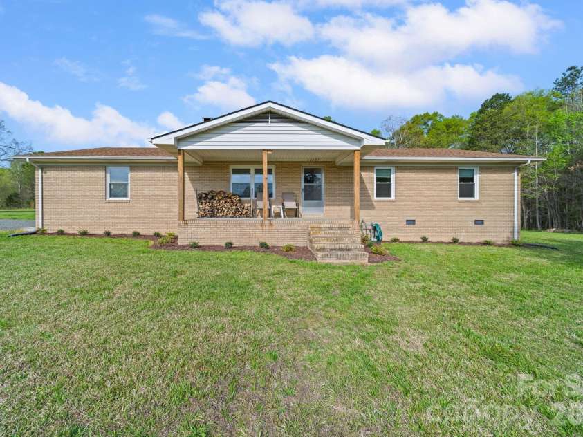 12227 NC 138 Highway, Norwood, NC 28128.  MLS# CAR4366080, YatesRealty ID 10130. Front View