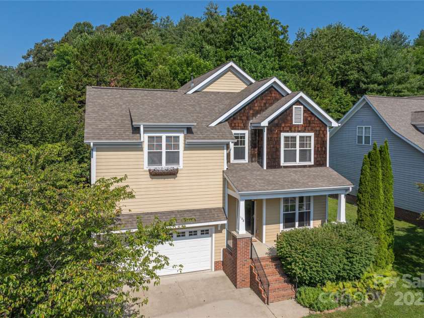 168 Carolina Bluebird Loop, Arden, NC 28704.  MLS# CAR4243265, YatesRealty ID 10134. Two Car Garage and Covered Front Porch