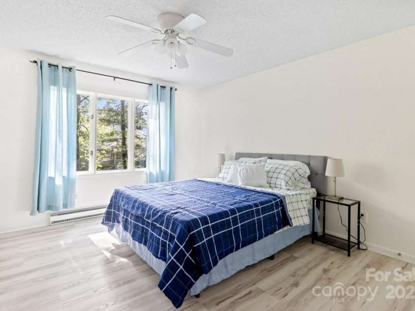 44 Hollybrook Drive, Asheville, NC 28803.  MLS# CAR4250505, YatesRealty ID 10137. Bedroom 2 on lower level