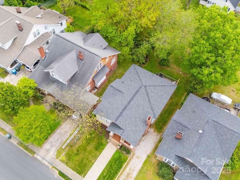 705 Fulton Street, Salisbury, NC 28144.  MLS# CAR4248091, YatesRealty ID 10143. Aerial View