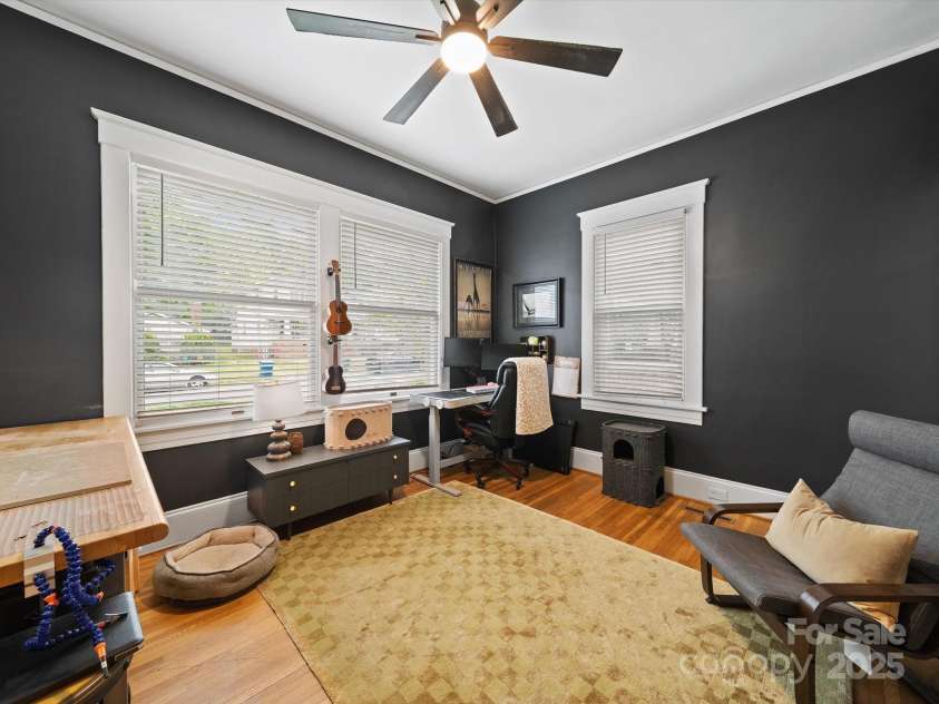 705 Fulton Street, Salisbury, NC 28144.  MLS# CAR4248091, YatesRealty ID 10143. Front Bedroom
