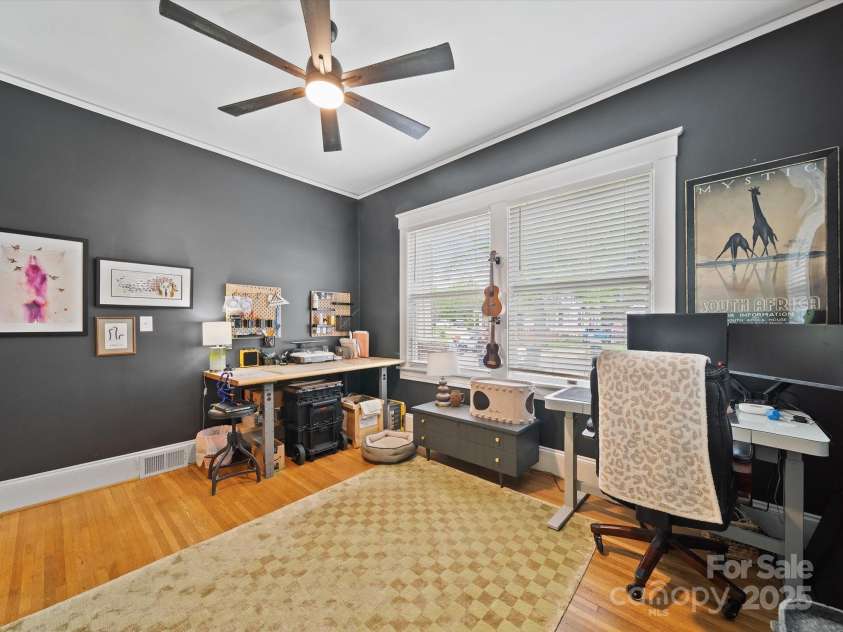 705 Fulton Street, Salisbury, NC 28144.  MLS# CAR4248091, YatesRealty ID 10143. Front Bedroom