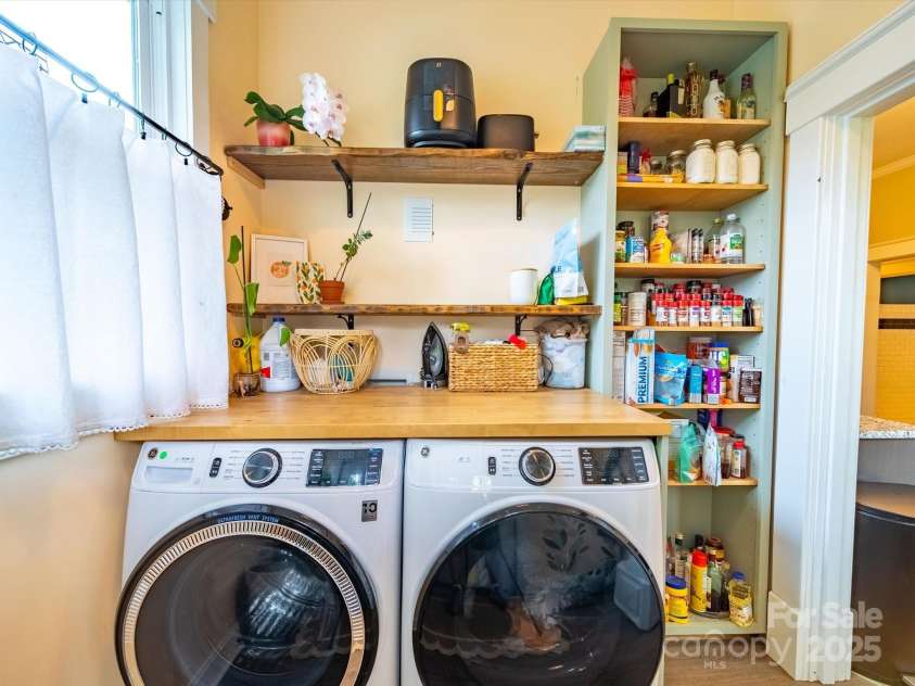 705 Fulton Street, Salisbury, NC 28144.  MLS# CAR4248091, YatesRealty ID 10143. Laundry Room