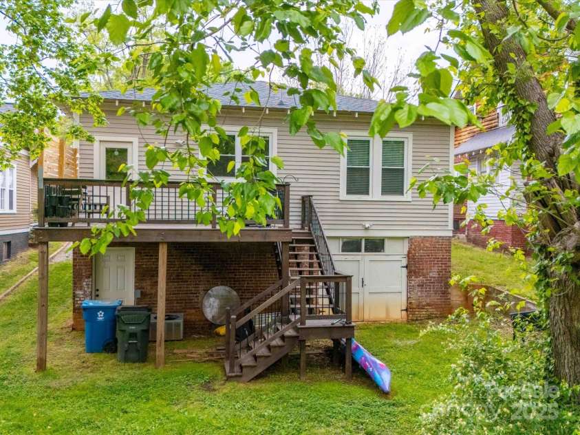 705 Fulton Street, Salisbury, NC 28144.  MLS# CAR4248091, YatesRealty ID 10143. Rear View