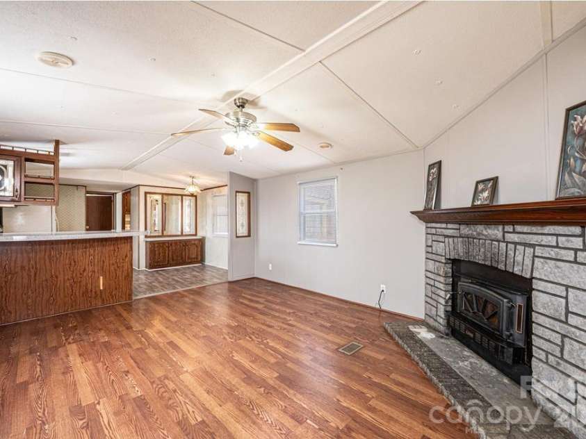 4791 Helton Road, Granite Falls, NC 28630.  MLS# CAR4352556, YatesRealty ID 10146. Open living and kitchen areas! 