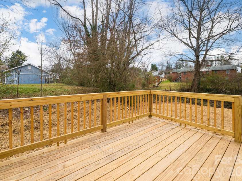 622 N Main Street, Canton, NC 28716.  MLS# CAR4331136, YatesRealty ID 10148. Lovely Back Deck For Grilling