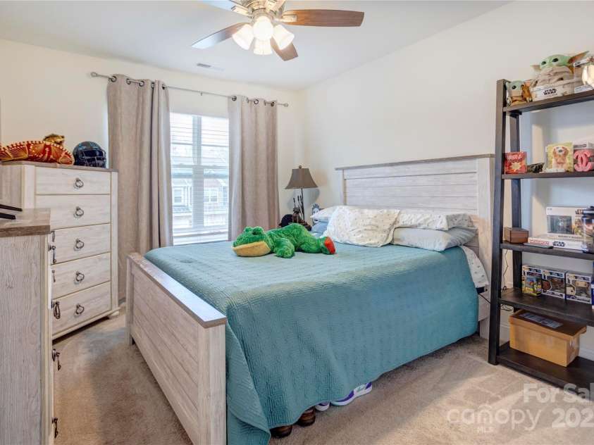 3941 Rothwood Lane, Harrisburg, NC 28075.  MLS# CAR4231989, YatesRealty ID 10152. Bedroom 2